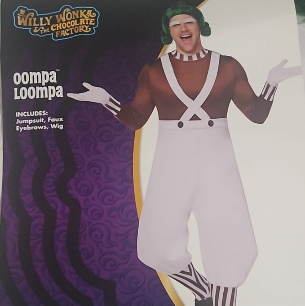Unisex Oompa Loompa Halloween Costume